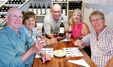 Sergio Ceccherini on one of his guided wine tours Tuscany