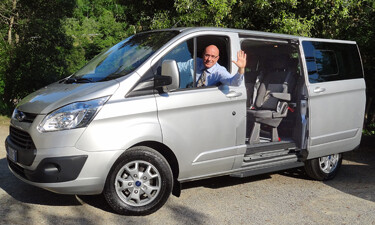 Ford vans for the best Tuscany wine tours