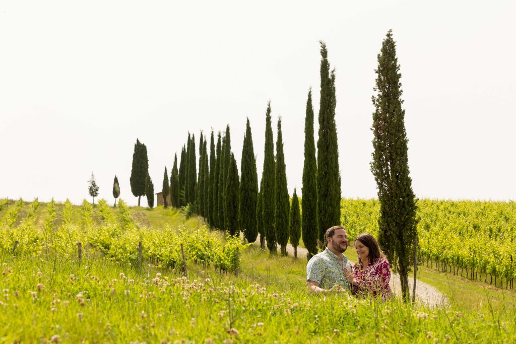 Typical Tuscan Scenery in the Chianti wine district