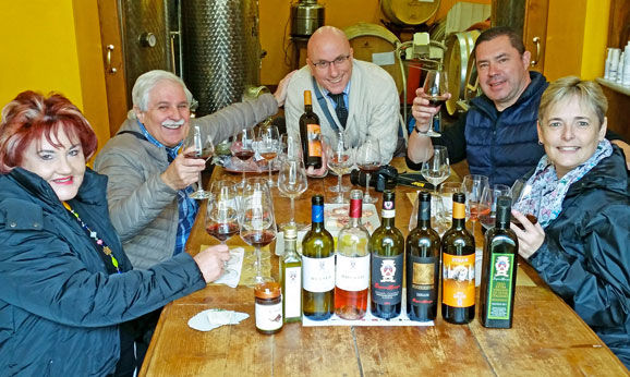 Chianti wine tasting with Sergio of Scenic Wine Tours in Tuscany