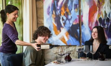 Wine tasting at Tenuta degli Dei in Panzano Tuscany
