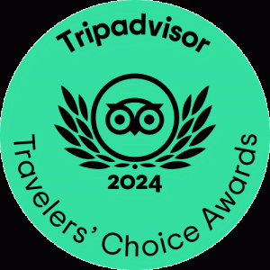 Scenic Wine tours in Tuscany TripAdvisor Travelers choice logo