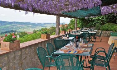 Oltre il Giardino restaurant in Panzano Tuscany