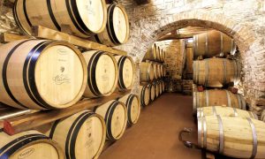 The cellars of Carobbio in Chianti