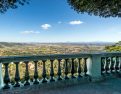 View from Cortona in Tuscany