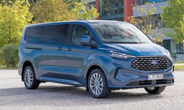 Ford Tourneo Custom van at Scenic Wine Tours in Tuscany