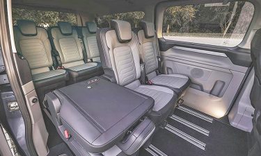 Our Tuscany Tour van Interior