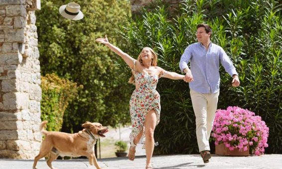 Personalized photo shoot in Tuscany