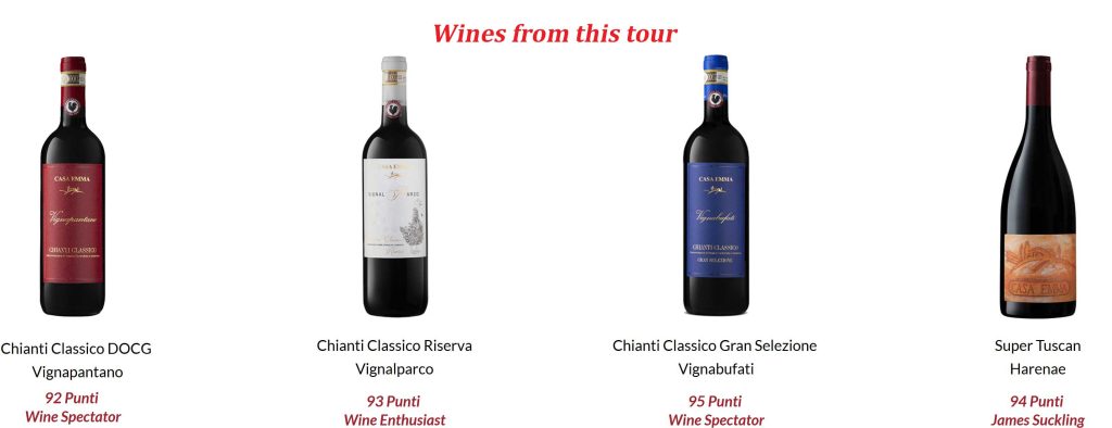 Ultra premium wines from Tuscany